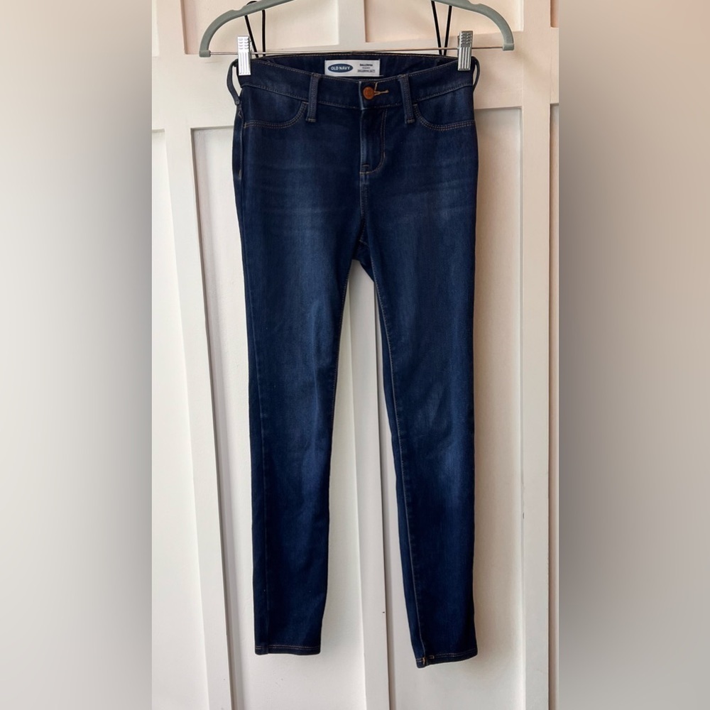 Old Navy Ballerina Size 24 approx (00) Jean Jegging Skinny Stretch Adjust Waist